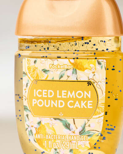 Gel Antibacterial Iced Lemon Pound Cake