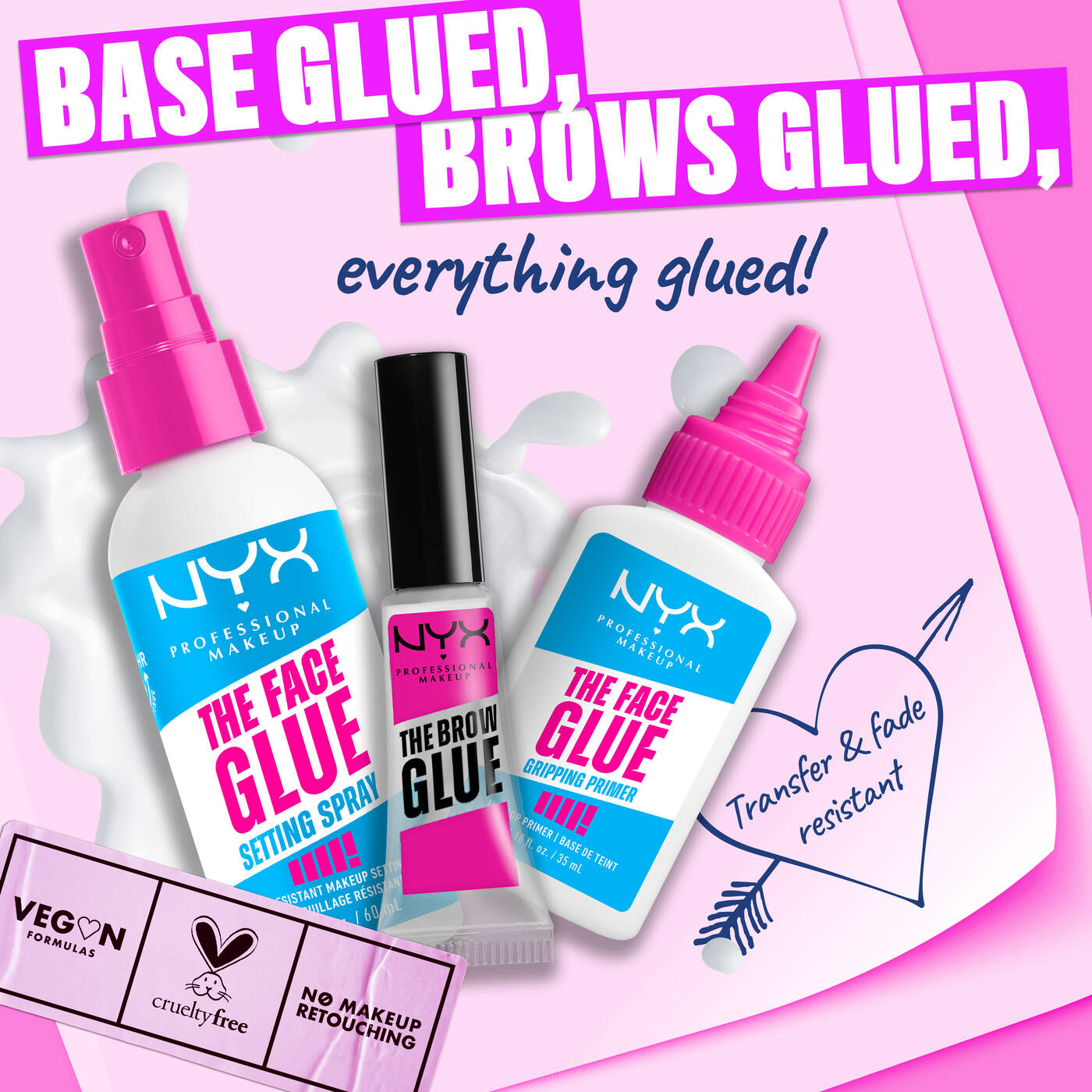 NYX The Face Glue Primer Prebase Fijadora 35ml