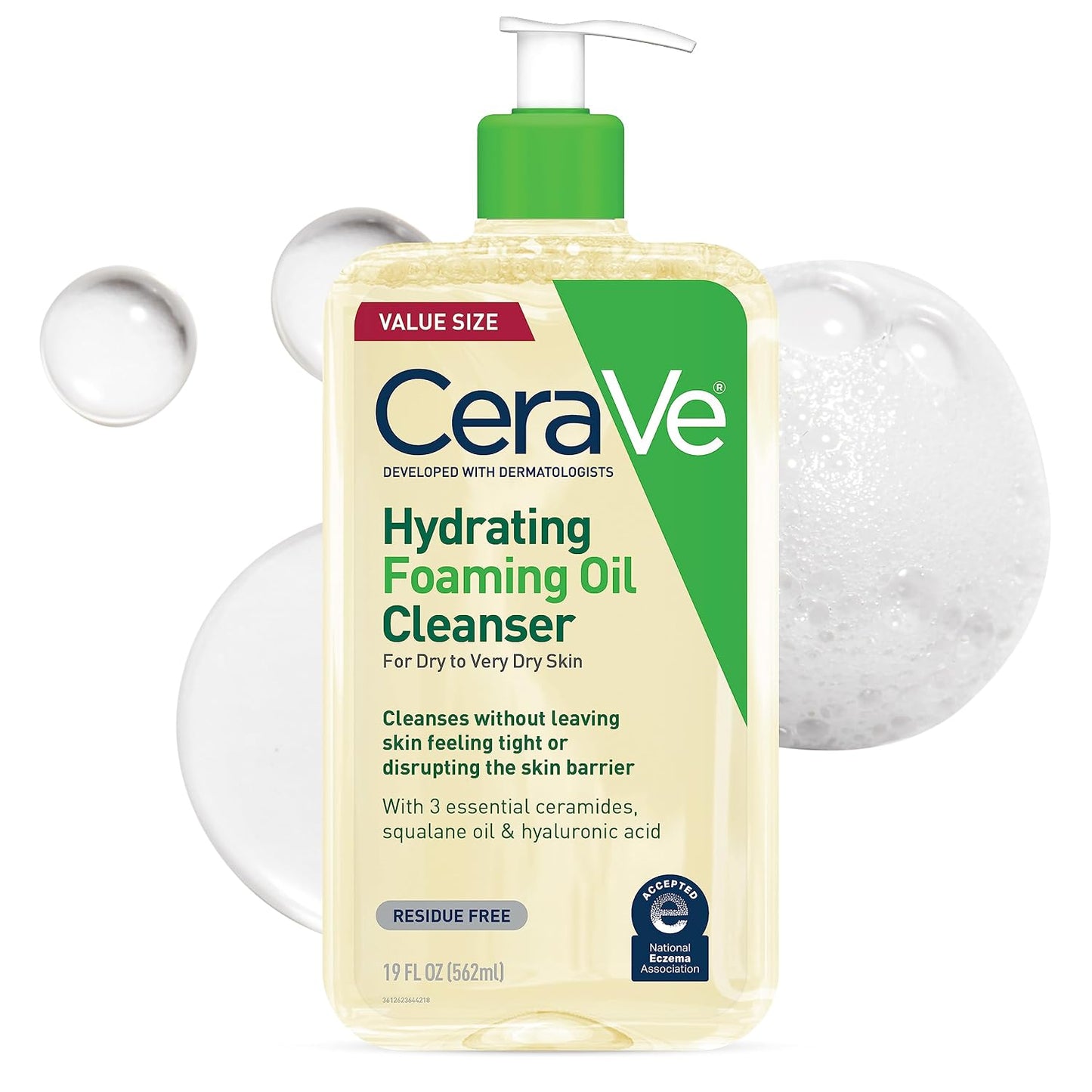 CeraVe Hydrating Foaming Oil