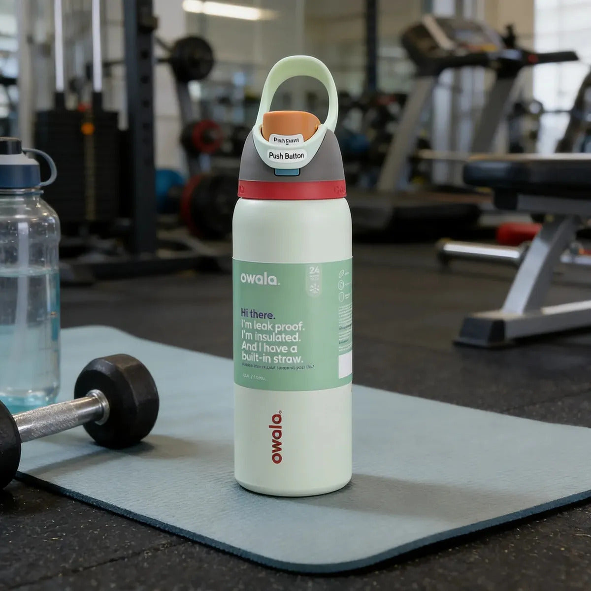 Owala Freesip 32oz - Boneyard Color Blanco