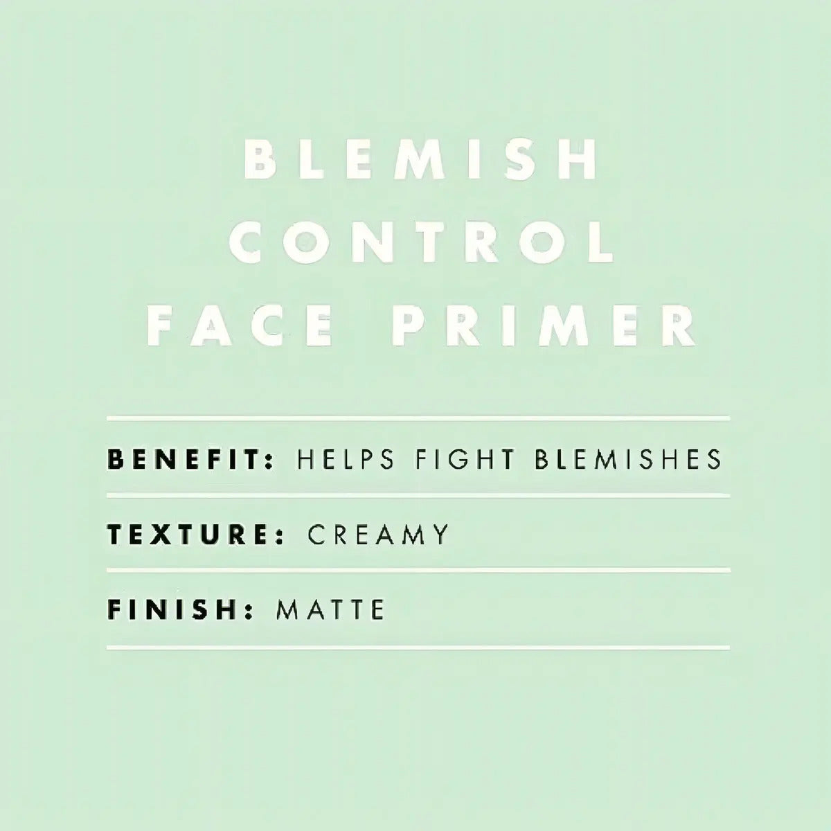 Premaquillaje Elf Primer Blemish Control Antiacné Tono Del Primer Verde Claro