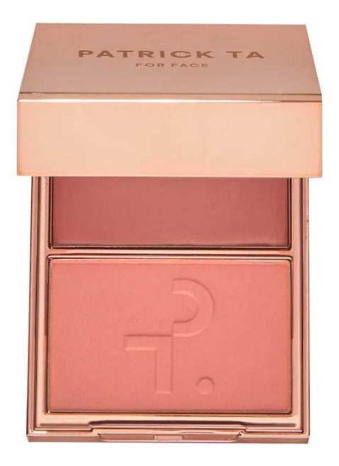 Patrick Ta Creme & Powder Blush Duo Rubor Tono Del Maquillaje Not Too Much