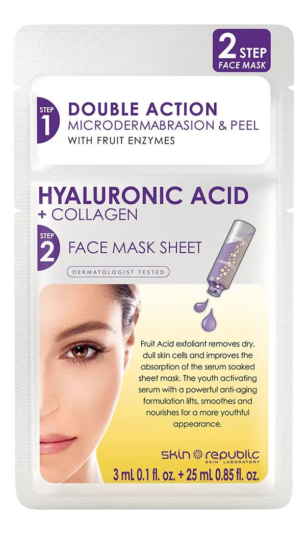 Mascarilla De Dos Pasos Vitamina C