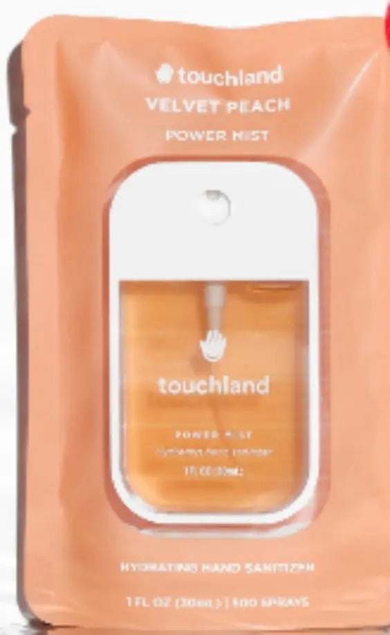 Touchland Power Mist Velvet Peach - Gel Antibacterial