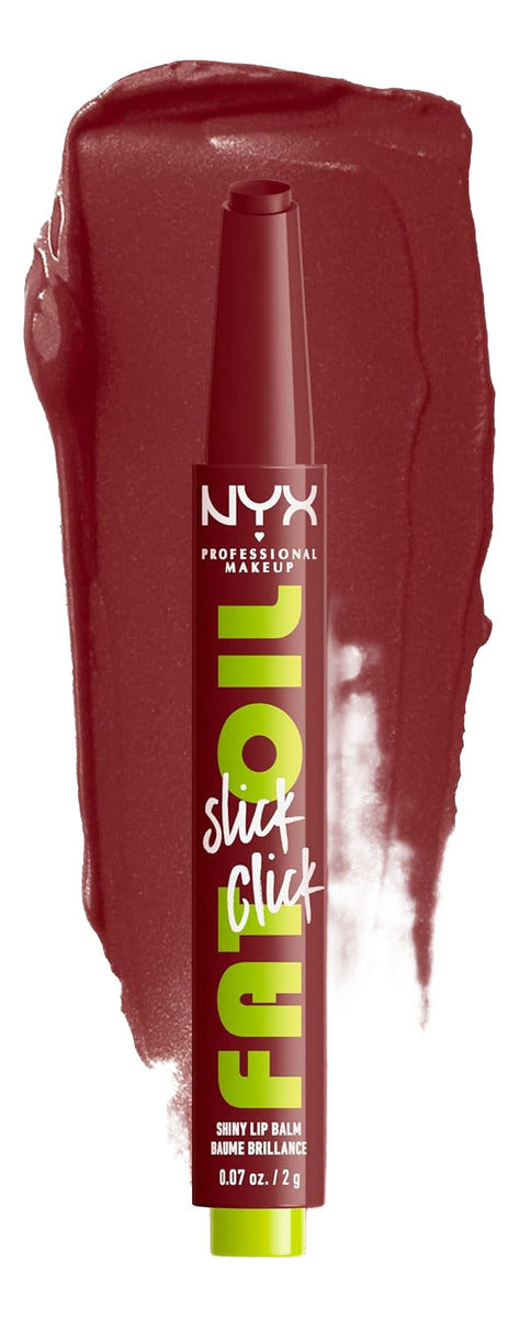 NYX Fat Oil Slick Stick Bálsamo Labial Vegano con Aceites