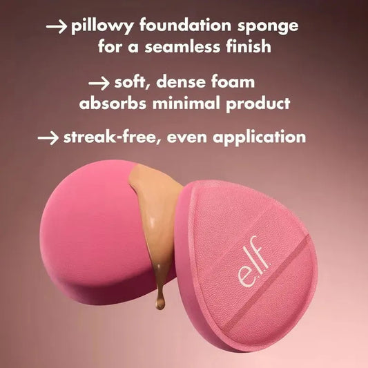 Elf Pillow Puff Esponja Para Base De Maquillaje Liquida