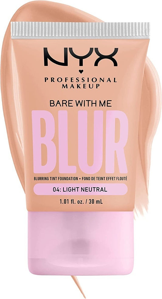 Base De Maquillaje Nyx Bare With Me Blur Light Neutral 30 Ml