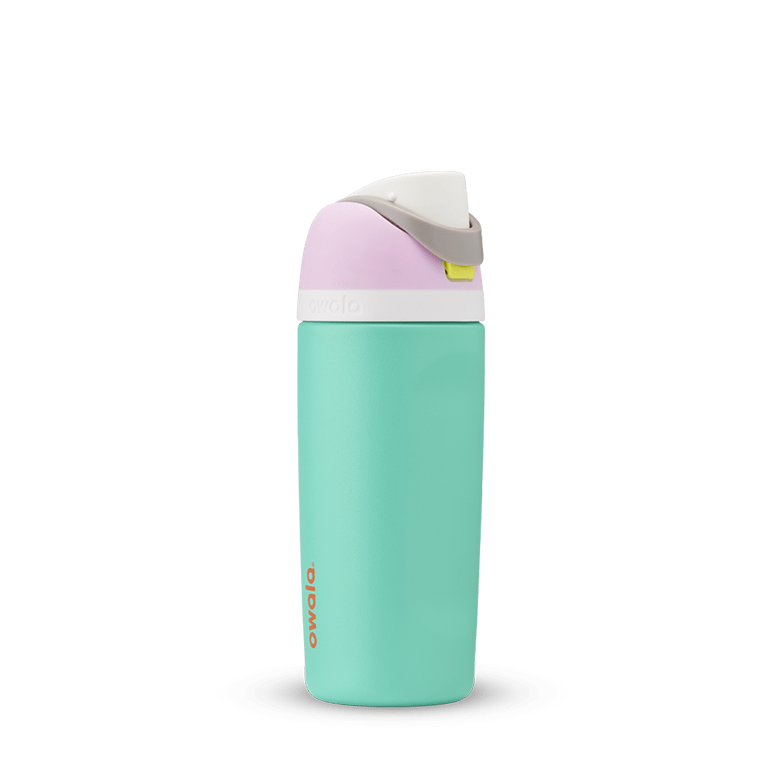Botella Owala FreeSip Kids Acero Inoxidable 16oz Make Waves Teal