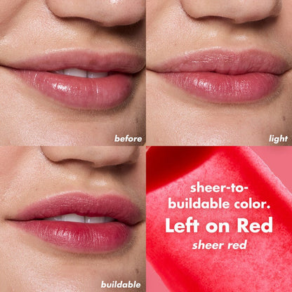 Blush Líquido e.l.f. Sheer for It en Left On Red