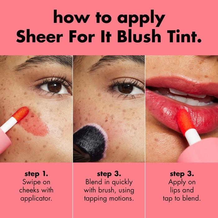 Tinta Rubor ELF Sheer It - Plums Up