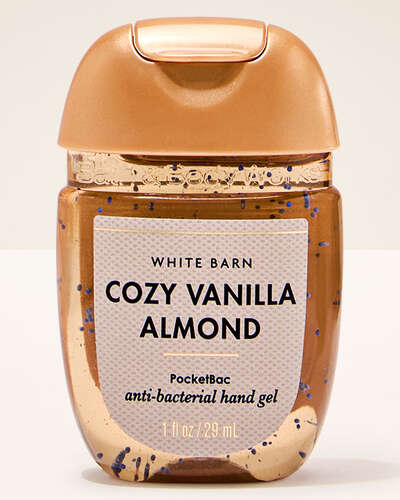 Gel Antibacterial Bath & Body Works Cozy Vanilla Almond 29ml