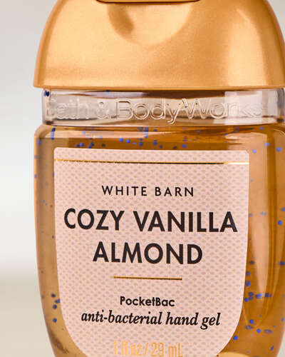 Gel Antibacterial Bath & Body Works Cozy Vanilla Almond 29ml