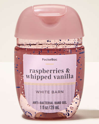 Gel Antibacterial Raspberries and Whipped Vanilla