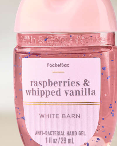 Gel Antibacterial Raspberries and Whipped Vanilla