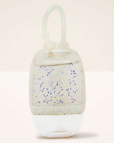 Porta Gel Antibacterial Glitter Iridiscente