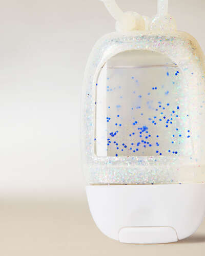 Porta Gel Antibacterial Glitter Iridiscente