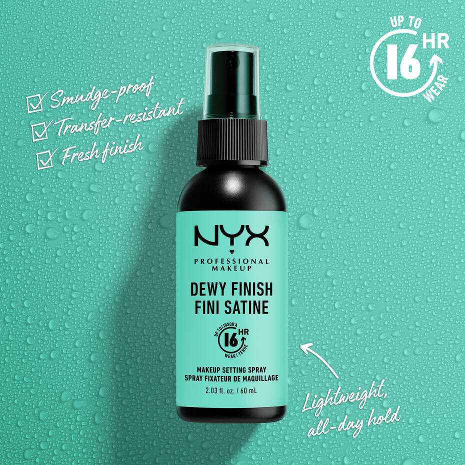 Spray Fijador NYX No Filter Finishing Dewy 60ml