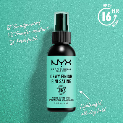 Spray Fijador NYX No Filter Finishing Dewy 60ml
