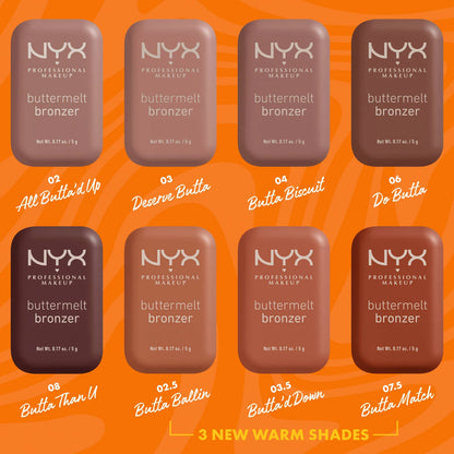 Bronzer Buttermelt NYX Professional Makeup