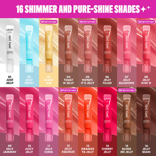 NYX Jelly Job Gloss Labial de Alto Brillo