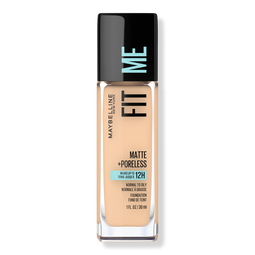 Maybelline Fit Me Matte + Poreless Base Líquida — 120