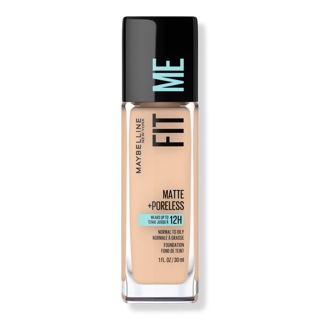 Maybelline Fit Me Matte + Poreless Base Líquida — 122