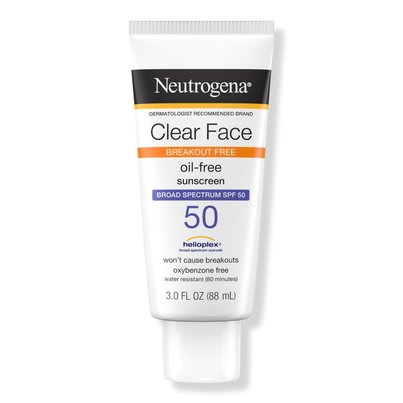 Bloqueador Solar Clear Face Oil-Free SPF 50 Neutrogena
