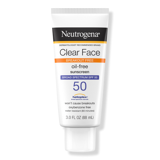 Bloqueador Solar Clear Face Oil-Free SPF 50 Neutrogena