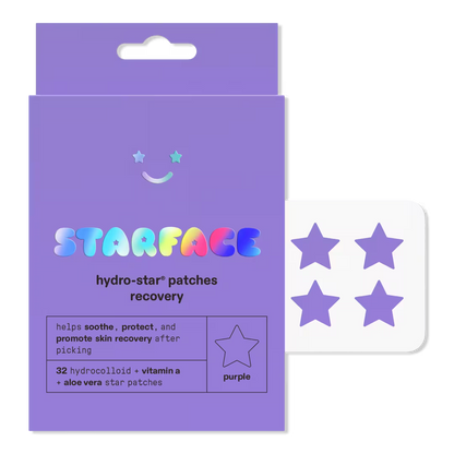 Hydro Stars Parches para Granos Starface 32 Estrellas