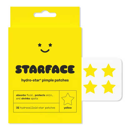 Hydro Stars Parches para Granos Starface 32 Estrellas