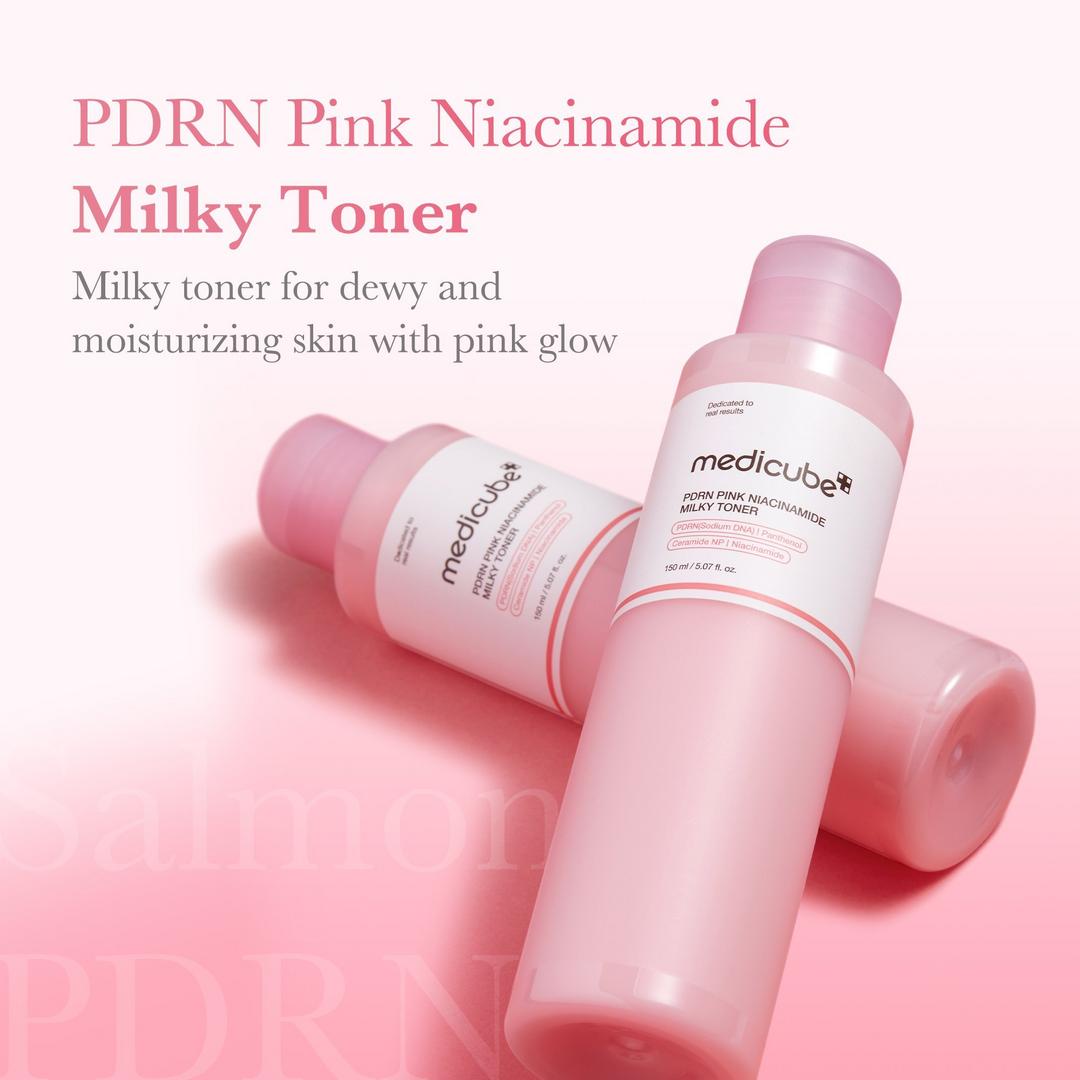 Tónico Lechoso PDRN Pink con Niacinamida