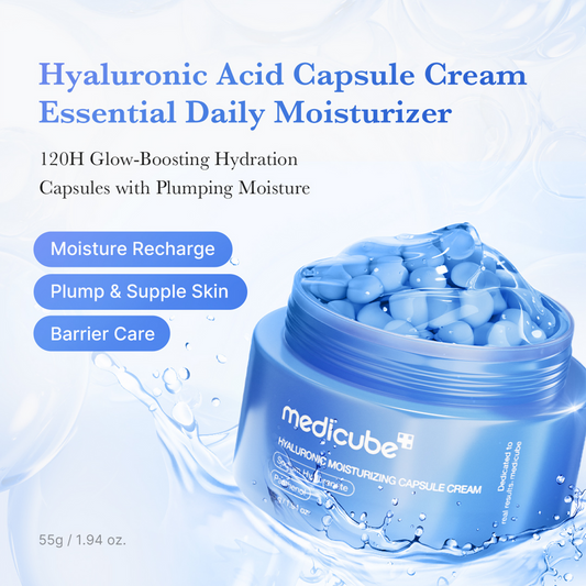Crema Hidratante en Cápsulas con Ácido Hialurónico Medicube