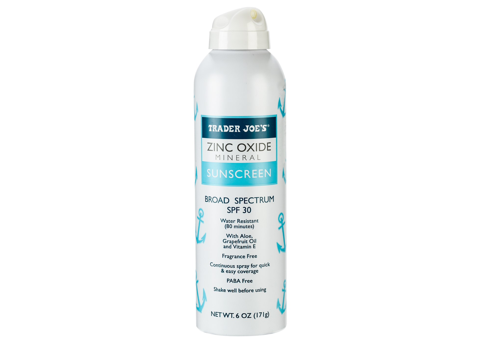 Bloqueador Mineral en Spray Trader Joe's SPF 30