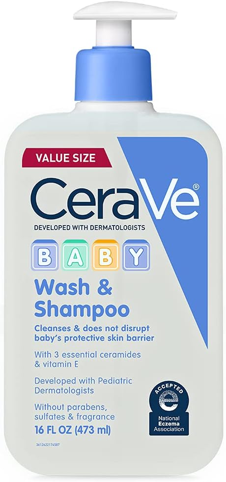 CeraVe Baby Wash & Shampoo 2 en 1