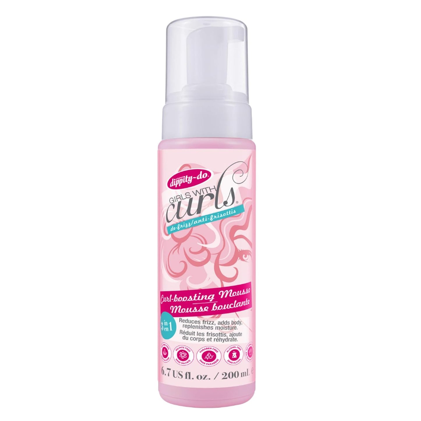 Dippity Do Girls with Curls Mousse Definidor Rizos 300ml