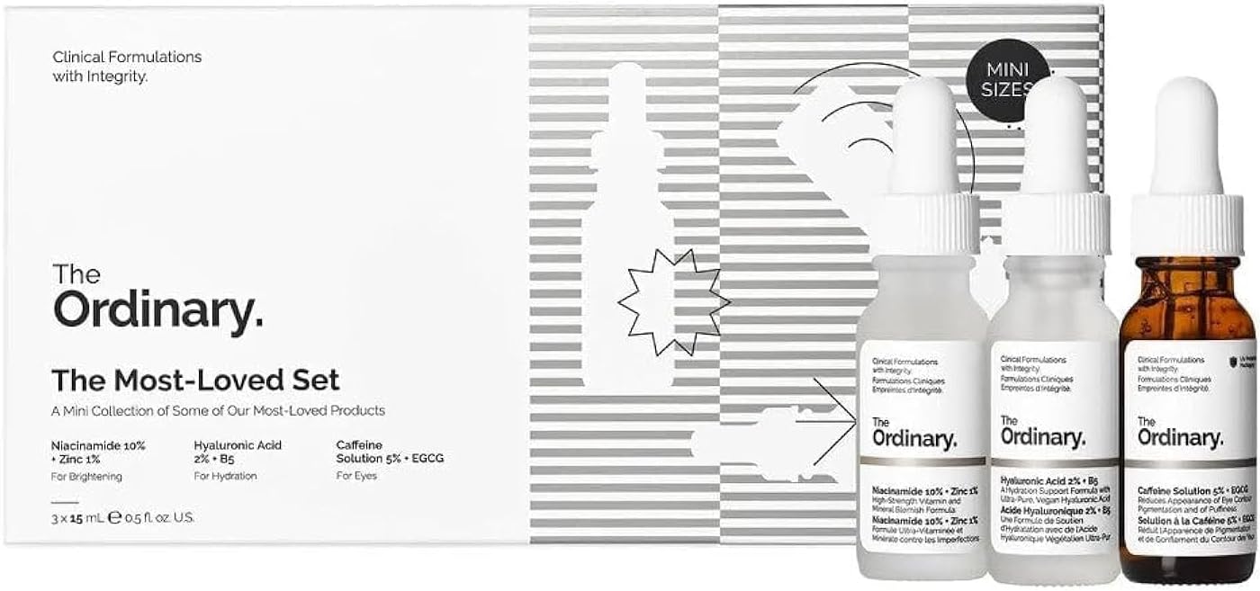 Kit de Cuidado de Piel The Ordinary The Most-Loved Set