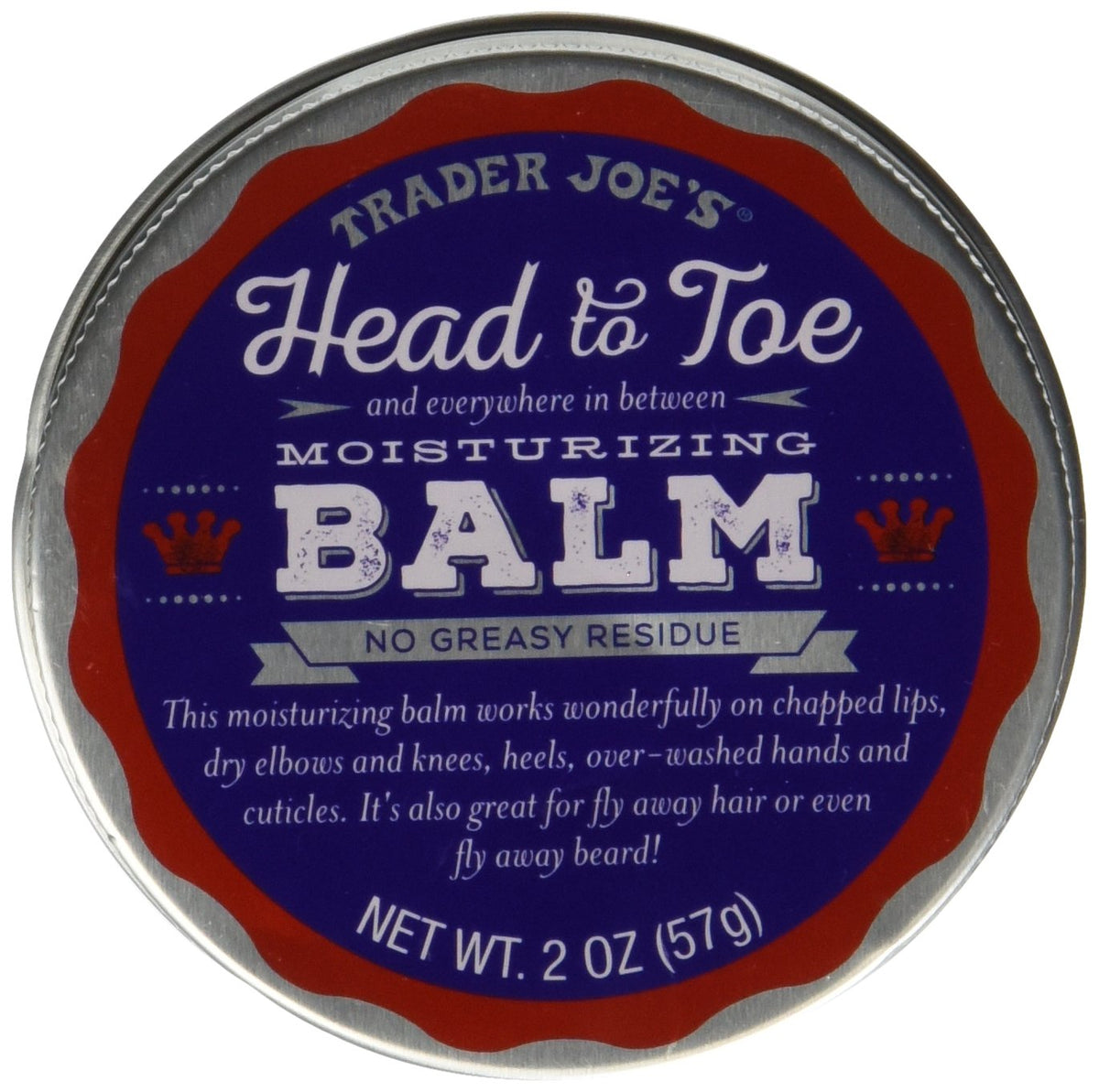Bálsamo Corporal Head to Toe Trader Joe's