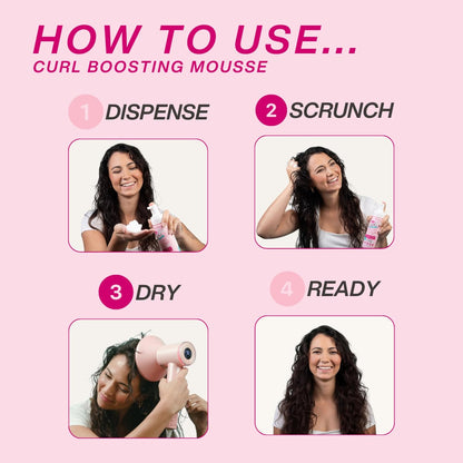 Dippity Do Girls with Curls Mousse Definidor Rizos 300ml