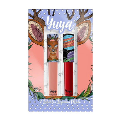 Set 2 Labiales Matte Yuya