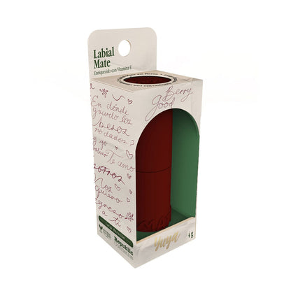 Labial Mate Barra Corazonada — Berry Good