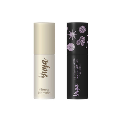 Set Edición Especial Mini Máscara de Pestañas 10 Aceites Naturales Negra + Gel de Cejas