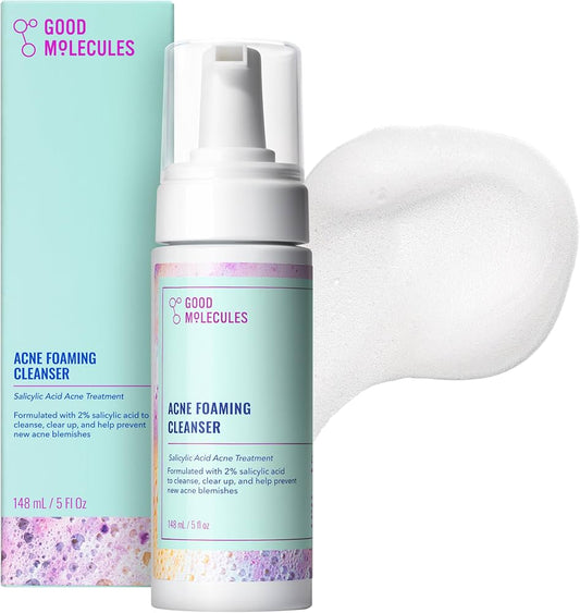Good Molecules Acne Foaming Cleanser Limpiador Espumoso 148 ml