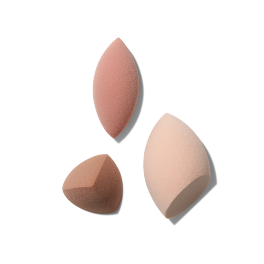 e.l.f. Set de 3 Esponjas para Maquillaje Total Sponge