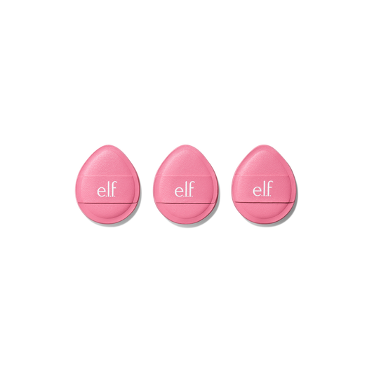 e.l.f. Halo Glow Pinkie Puffs Esponja de Maquillaje Rosa Grande