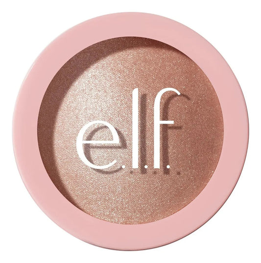 Elf Halo Glow Silky Powder Highlighter - Iluminador Blush Money
