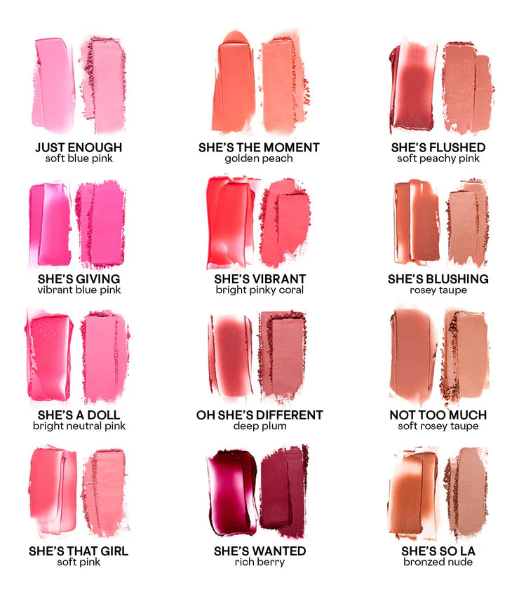 Patrick Ta Creme & Powder Blush Duo Rubor Tono Del Maquillaje Not Too Much