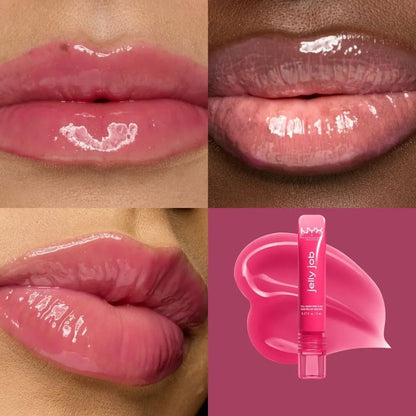 NYX PMU Jelly Job Lip Gloss. Labios irresistibles con efecto jelly y voluminosos.