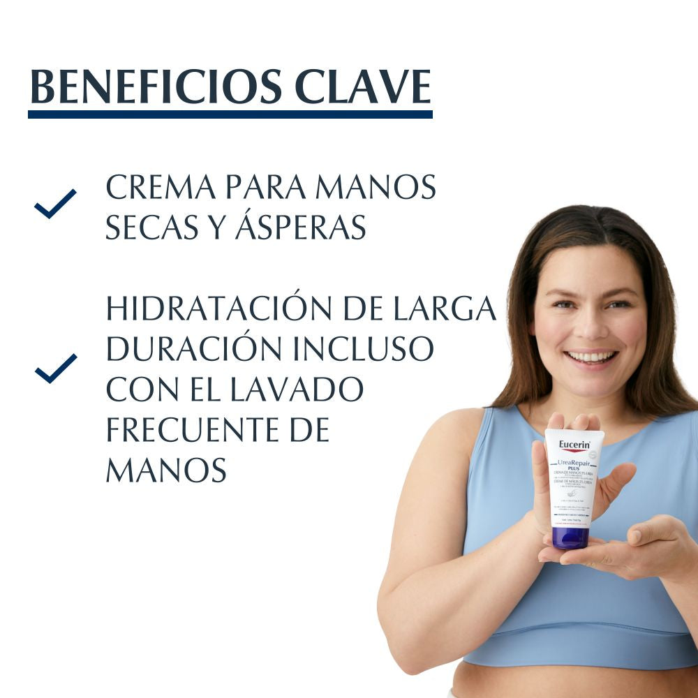 Eucerin Urea Repair Crema De Manos 75ml