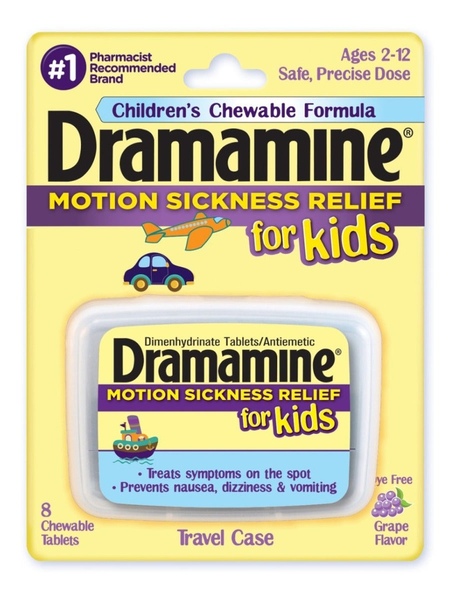 Dramamine Masticable Para Niños