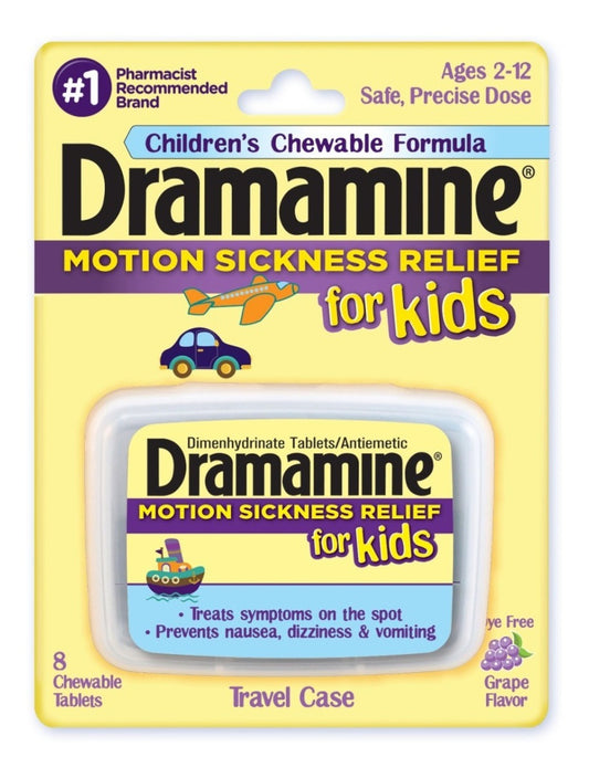 Dramamine Masticable Para Niños
